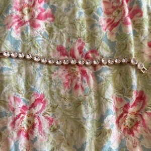 Touchstone Crystal Gold with Rose Gold stones Ice Bracelet